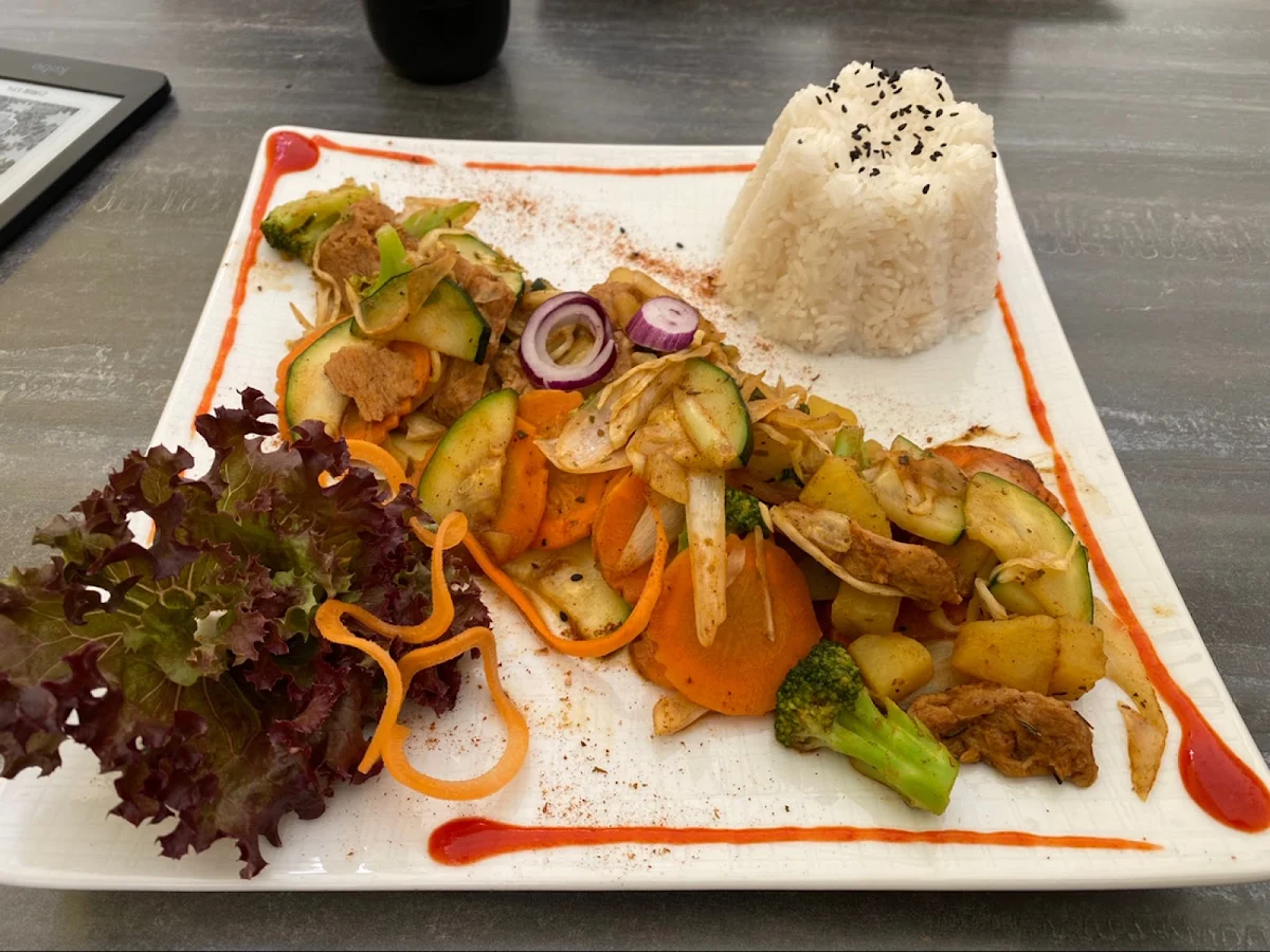 素食烤肉餐